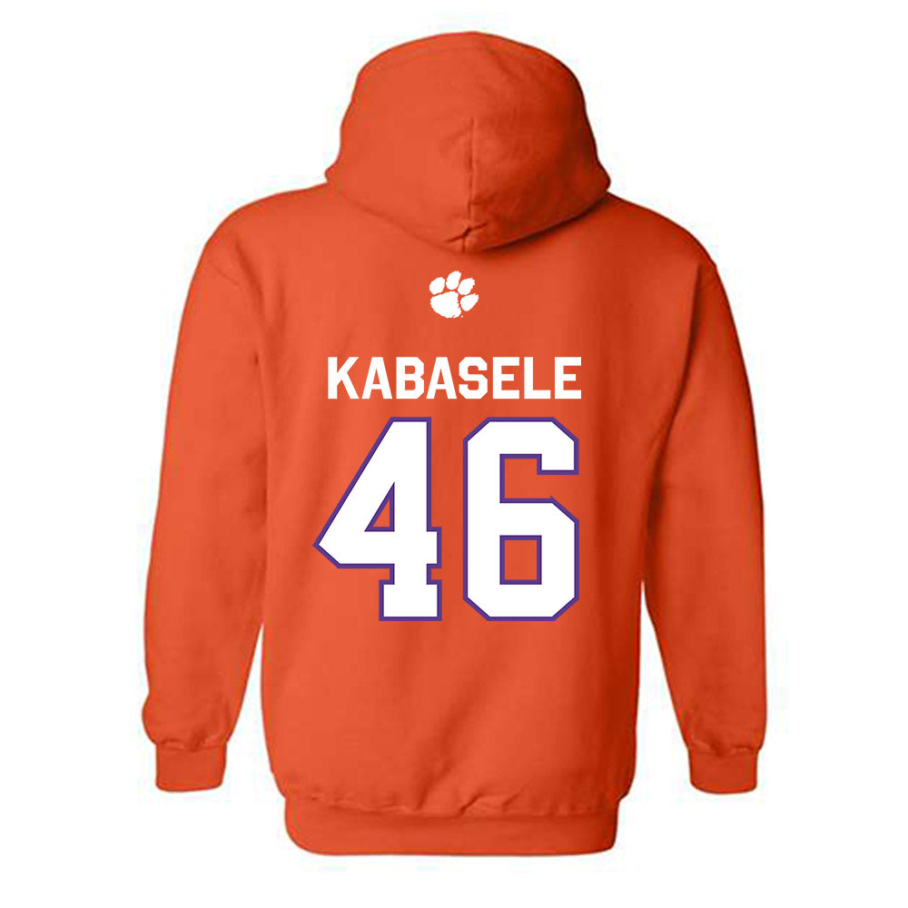 Clemson - NCAA Football : Philippe Kabasele - Classic Shersey Hooded Sweatshirt-1