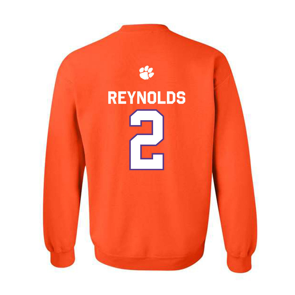 Clemson - NCAA Football : Tait Reynolds - Classic Shersey Crewneck Sweatshirt-1