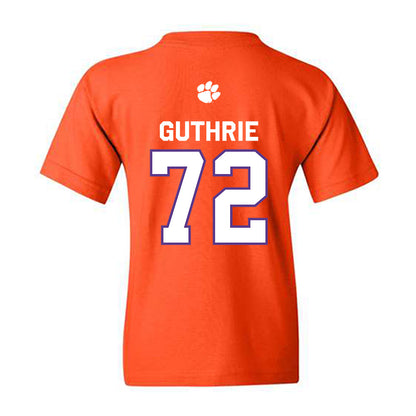 Clemson - NCAA Football : Adam Guthrie - Classic Shersey Youth T-Shirt-1