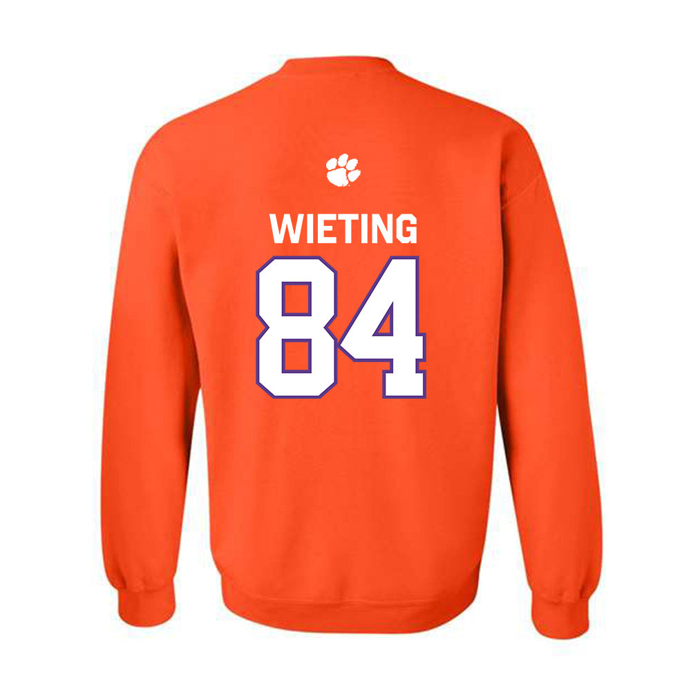 Clemson - NCAA Football : Avery Wieting - Classic Shersey Crewneck Sweatshirt-1