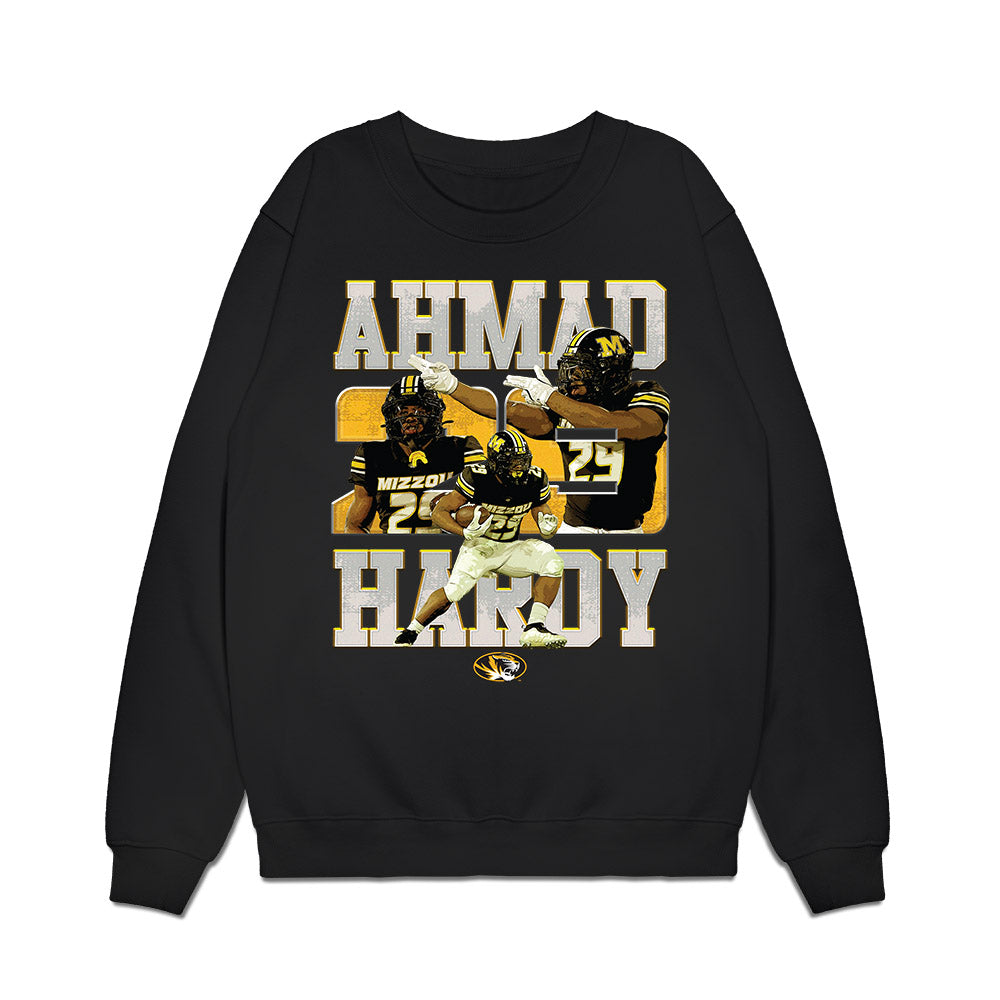 Missouri - NCAA Football : Ahmad Hardy - Collage Premium Crewneck Sweatshirt-0