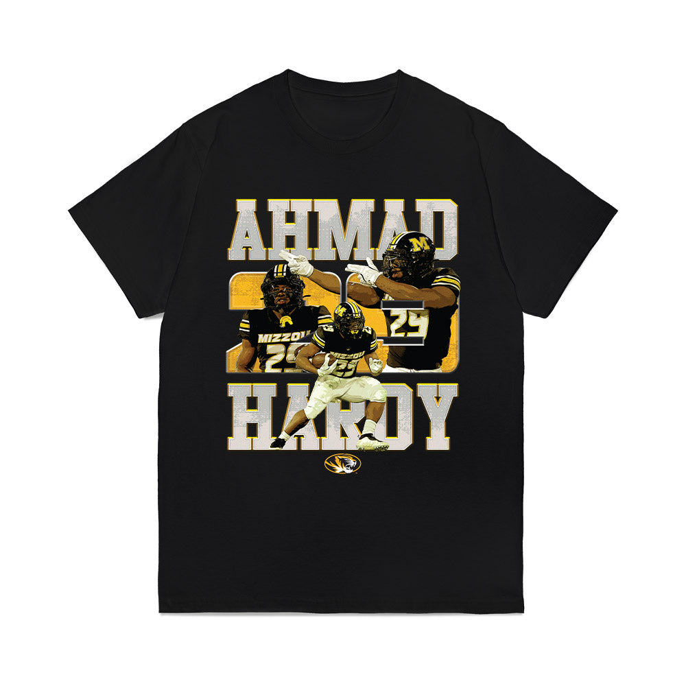 Missouri - NCAA Football : Ahmad Hardy - Collage Comfort Colors T-Shirt-0