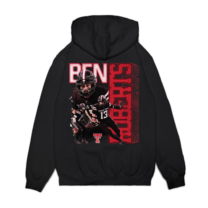 Texas Tech - NCAA Football : Ben Roberts - Collage Premium Hooded Sweatshirt-1