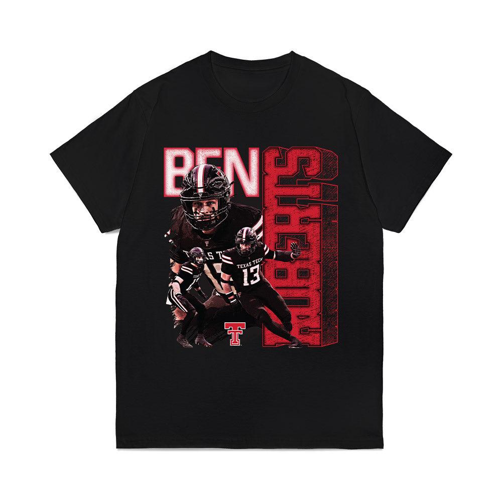 Texas Tech - NCAA Football : Ben Roberts - Collage Comfort Colors T-Shirt-0