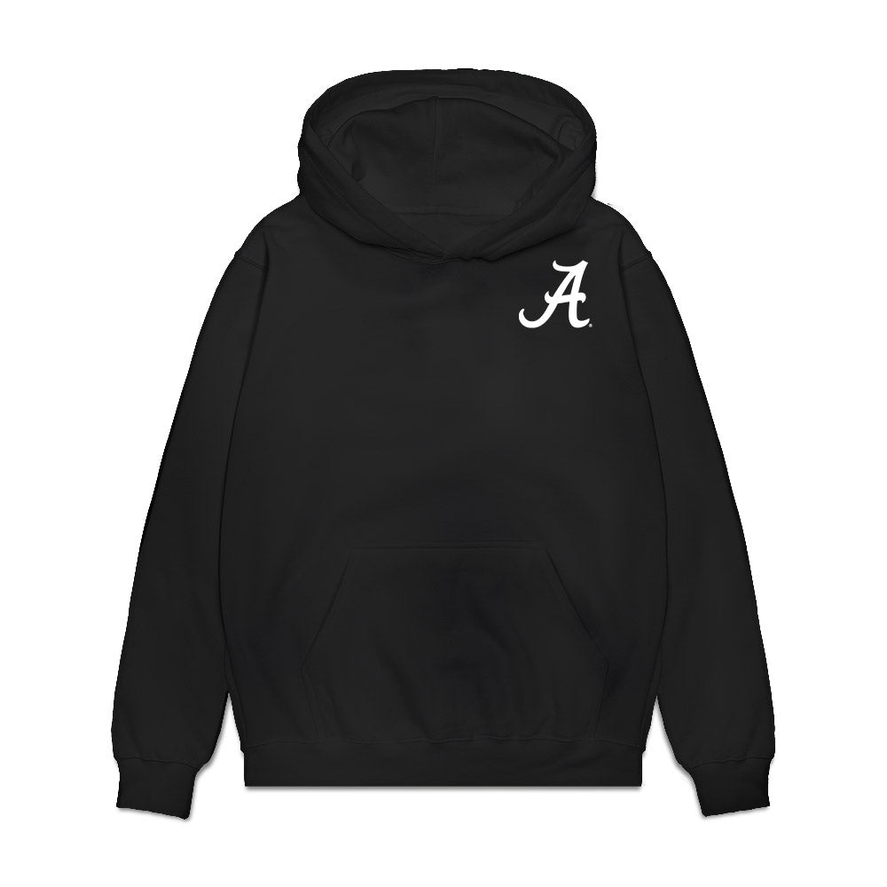 Alabama - NCAA Football : Bray Hubbard - Collage Premium Hooded Sweatshirt-0