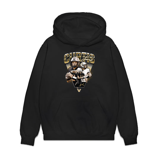 Vanderbilt - NCAA Football : Jared Curtis - Collage Premium Hooded Sweatshirt-0