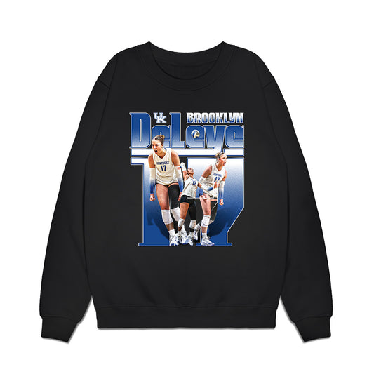Kentucky - NCAA Womens Volleyball : Brooklyn DeLeye - Collage Premium Crewneck Sweatshirt-0