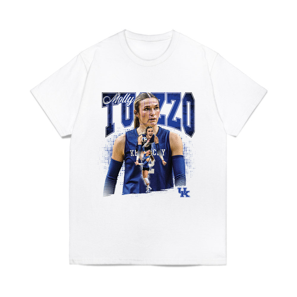 Kentucky - NCAA Womens Volleyball : Molly Tuozzo - Collage Comfort Colors T-Shirt-0
