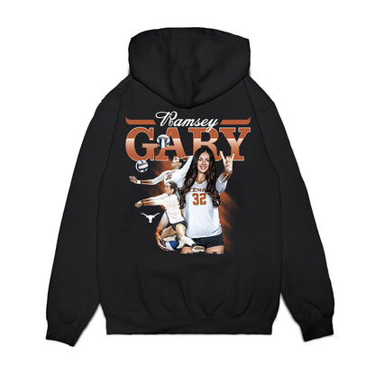 Texas - NCAA Womens Volleyball : Ramsey Gary - Collage Premium Hooded Sweatshirt-1