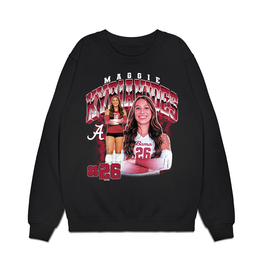 Alabama - NCAA Womens Volleyball : Maggie Kyriakides - Collage Premium Crewneck Sweatshirt-0
