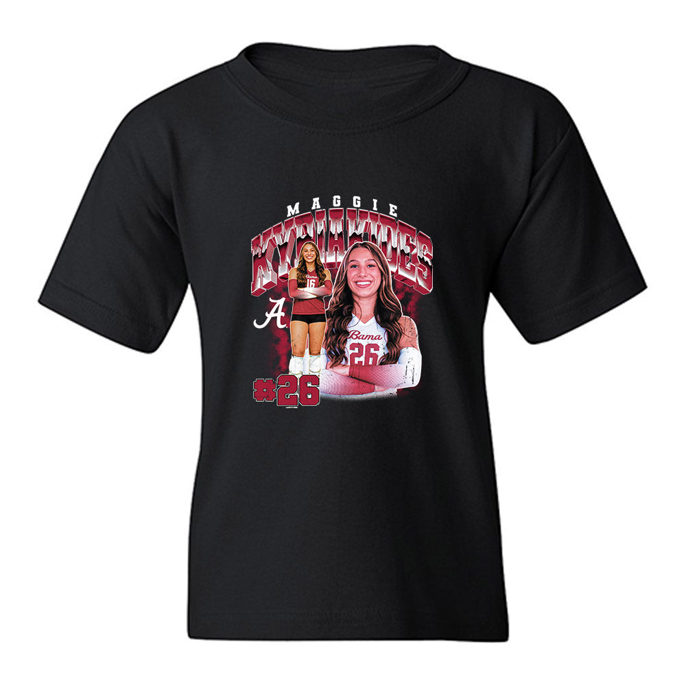 Alabama - NCAA Womens Volleyball : Maggie Kyriakides - Collage Youth T-Shirt-0