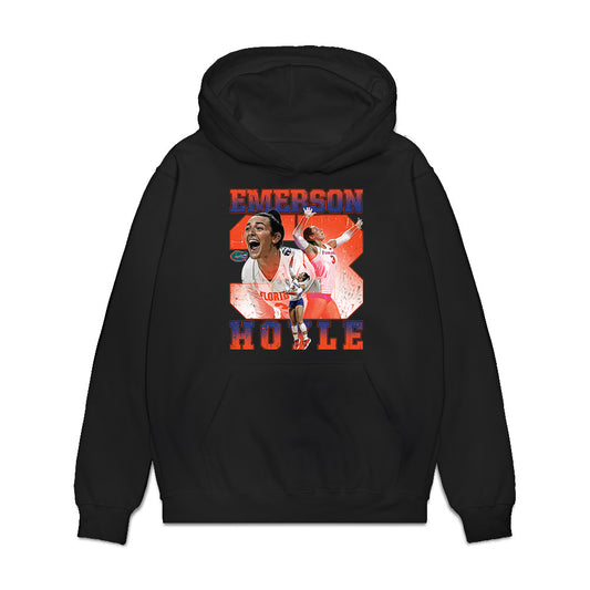 Florida - NCAA Womens Volleyball : Emerson Hoyle - Collage Premium Hooded Sweatshirt-0