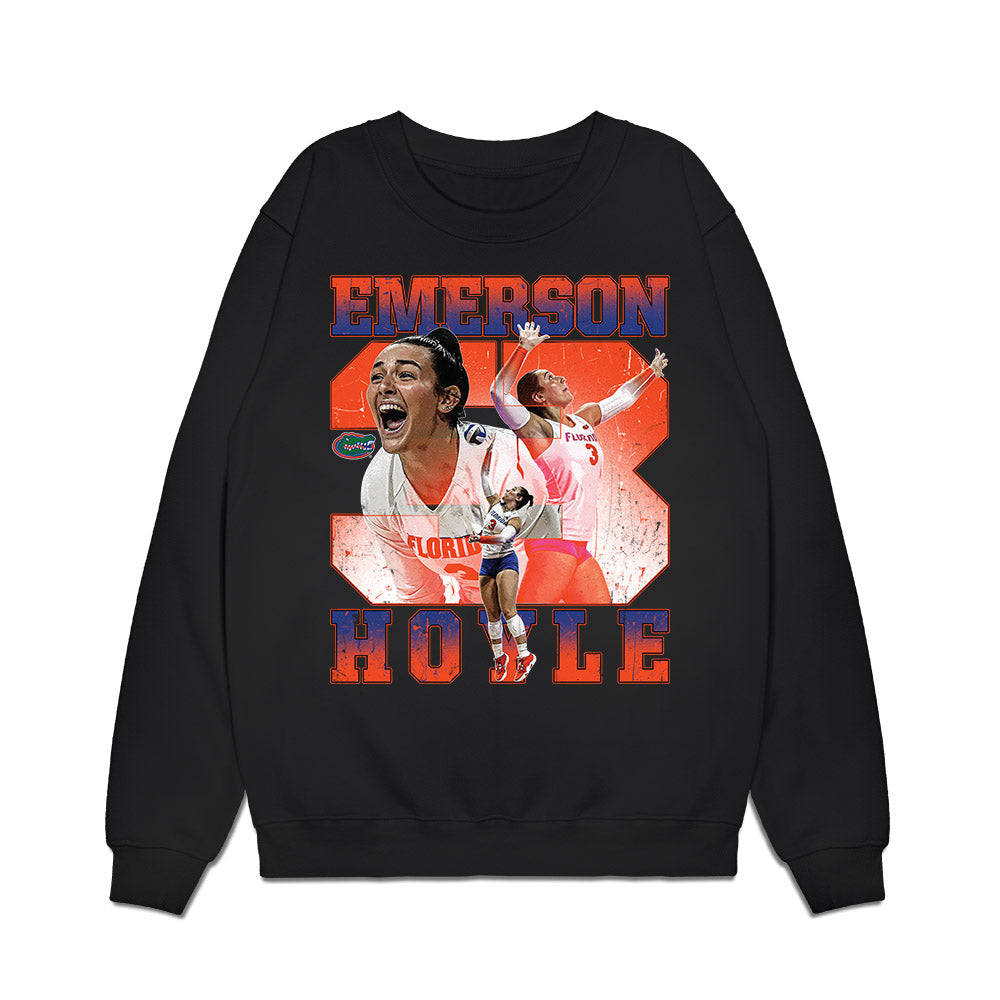 Florida - NCAA Womens Volleyball : Emerson Hoyle - Collage Premium Crewneck Sweatshirt-0