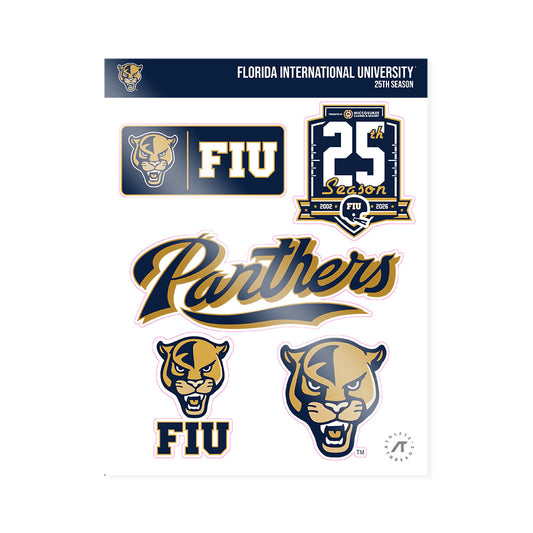 FIU - All NCAA Sports : - Sticker Sheet-0