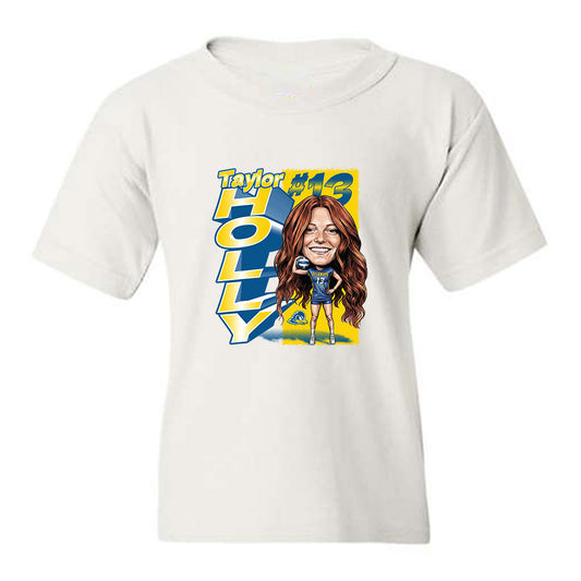 Delaware - NCAA Womens Volleyball : Taylor Holly - Caricature Youth T-Shirt-0