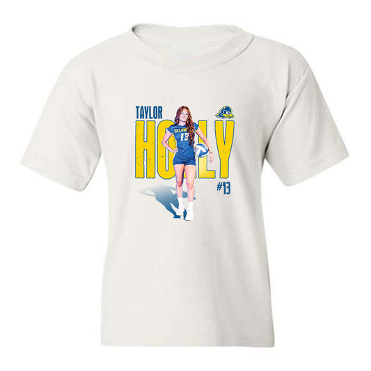Delaware - NCAA Womens Volleyball : Taylor Holly - Collage Youth T-Shirt-0
