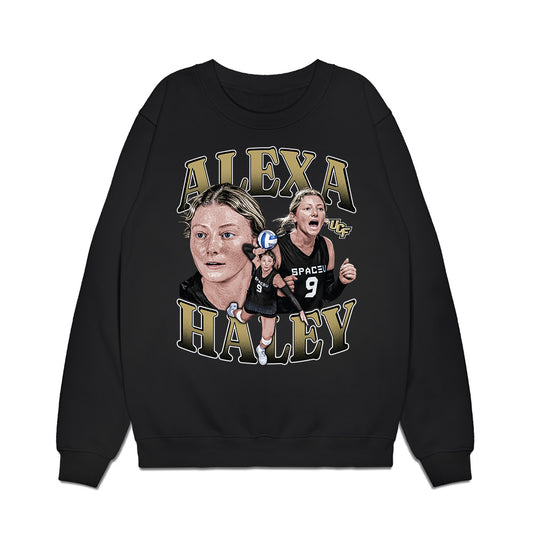 Central Florida - NCAA Womens Volleyball : Alexa Haley - Collage Premium Crewneck Sweatshirt-0