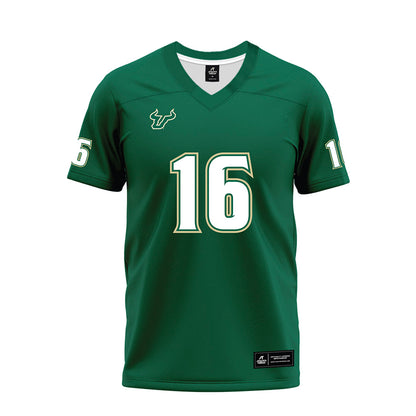 USF - NCAA Football : Jayden Bradford - Premium Football Jersey-0