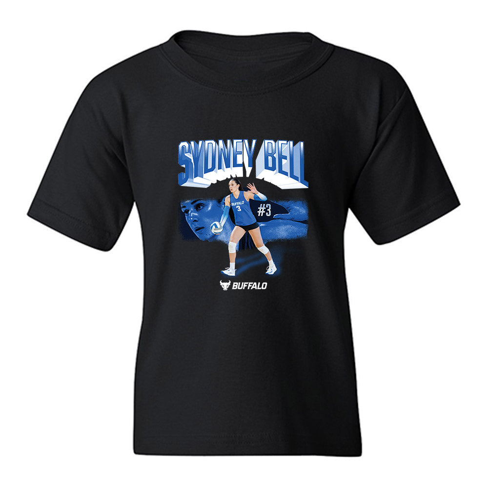 Buffalo - NCAA Womens Volleyball : Sydney Bell - Collage Youth T-Shirt-0