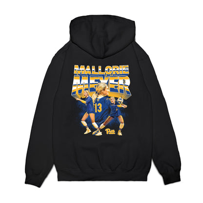 Pittsburgh - NCAA Womens Volleyball : Mallorie Meyer - Collage Premium Hooded Sweatshirt-1
