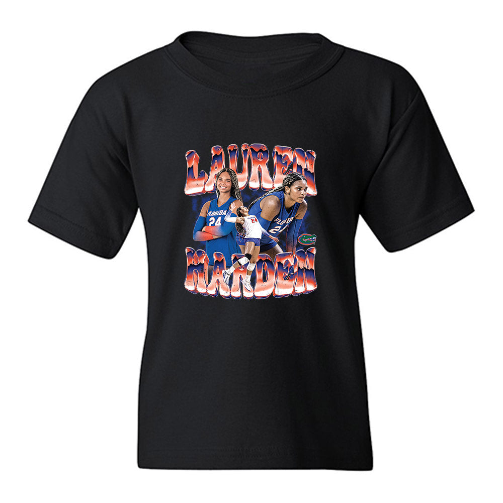 Florida - NCAA Womens Volleyball : Lauren Harden - Individual Collage Youth T-Shirt-0