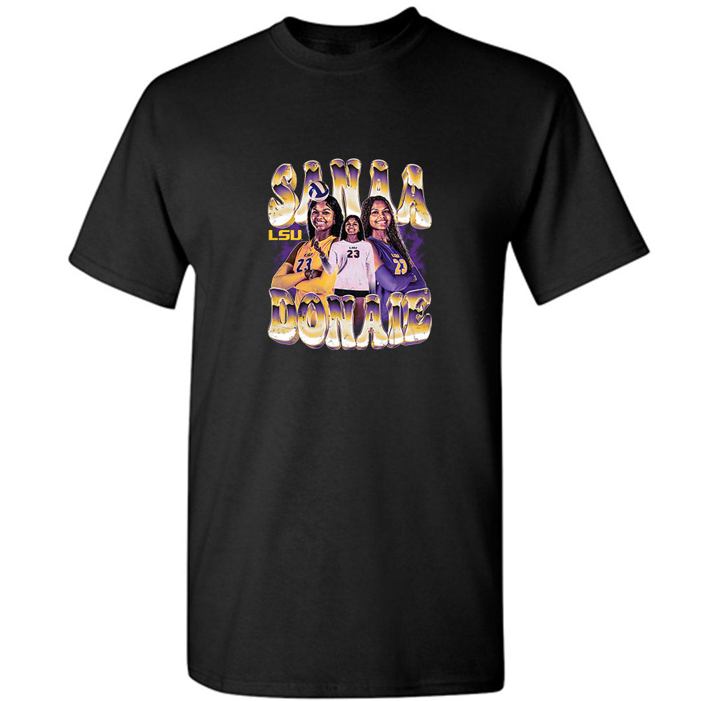 LSU - NCAA Womens Volleyball : Sanaa Donaie - Individual Collage T-Shirt-0