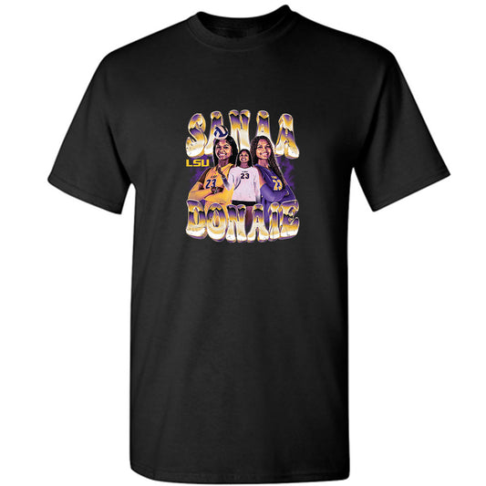 LSU - NCAA Womens Volleyball : Sanaa Donaie - Individual Collage T-Shirt-0