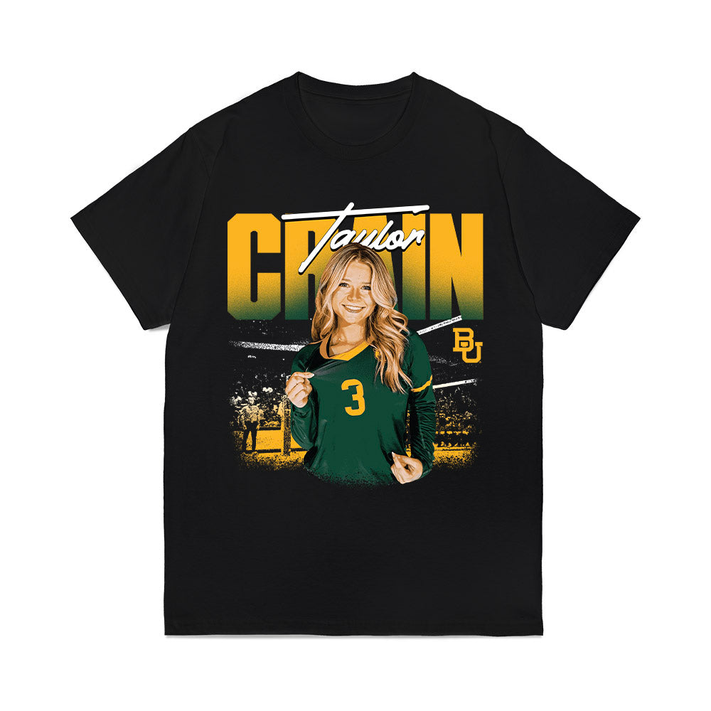 Baylor - NCAA Womens Volleyball : Taylor Crain - Collage Comfort Colors T-Shirt-0