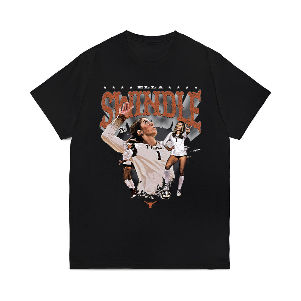 Texas - NCAA Womens Volleyball : Ella Swindle - Collage Comfort Colors T-Shirt-0