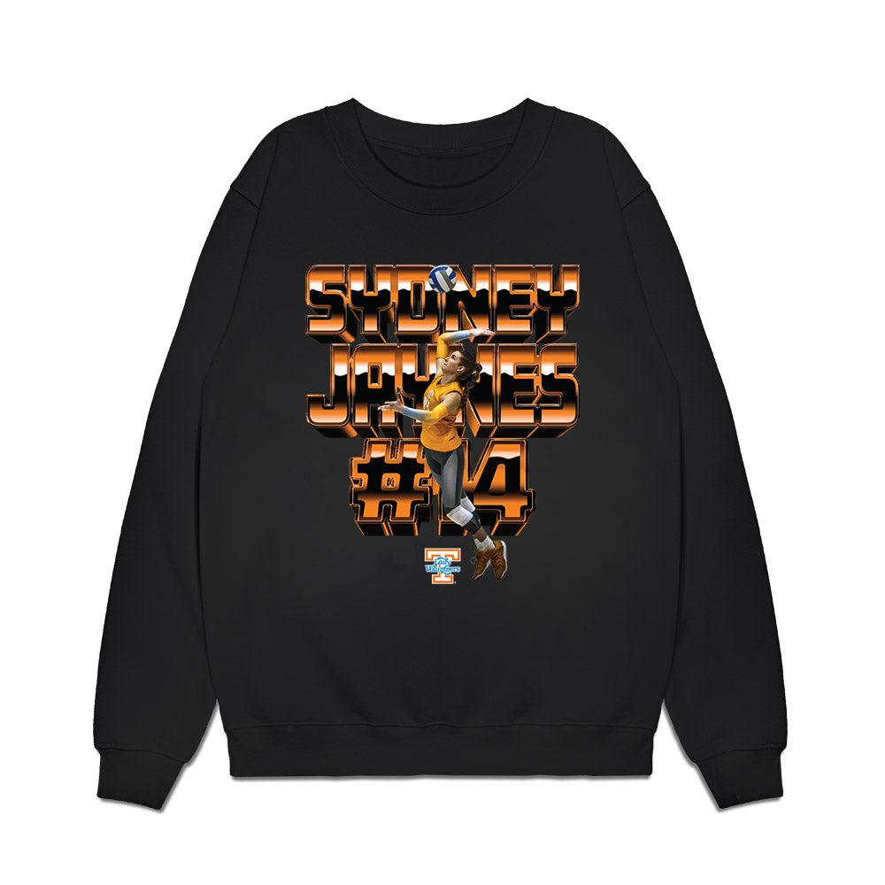 Tennessee - NCAA Womens Volleyball : Sydney Jaynes - Collage Premium Crewneck Sweatshirt-0