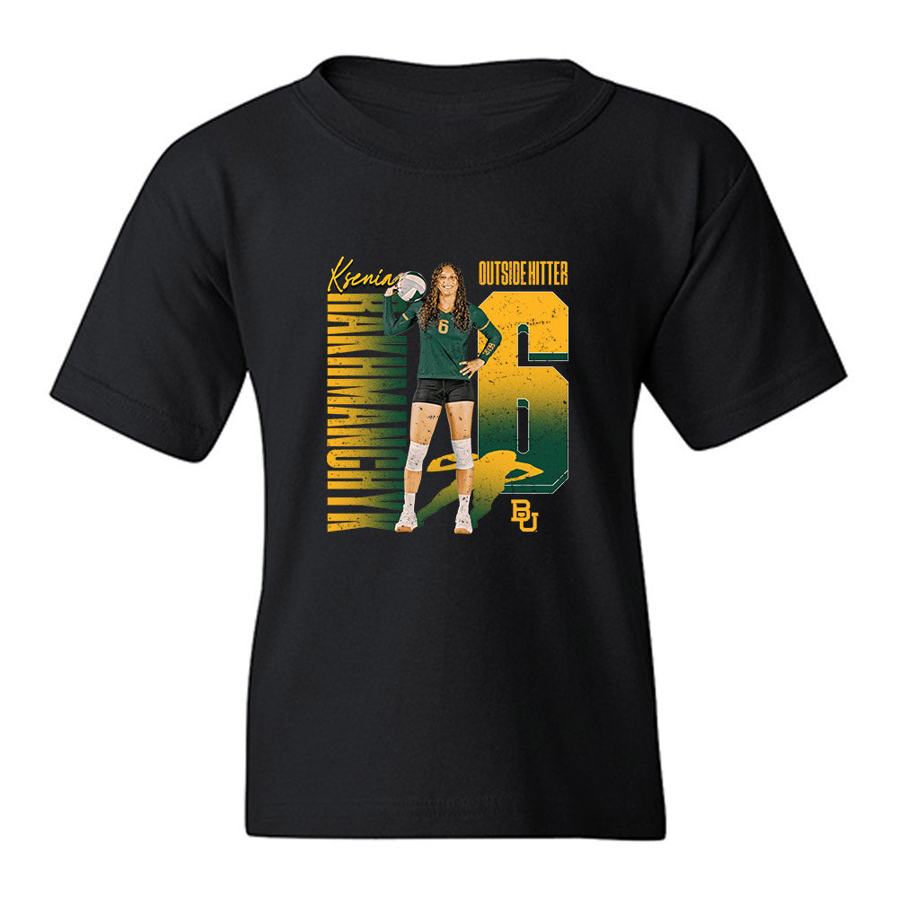 Baylor - NCAA Womens Volleyball : Kseniya Rakhmanchyk - Collage Youth T-Shirt-0