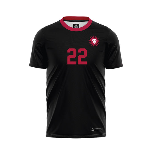 LMU - NCAA Men's Soccer : Ky Mani Dade - Black Soccer Jersey-0