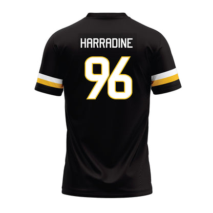 Southern Miss - NCAA Football : Reed Harradine - Black Premium Football Jersey-1