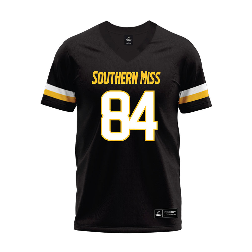 Southern Miss - NCAA Football : Broderick Peters - Black Premium Football Jersey-0