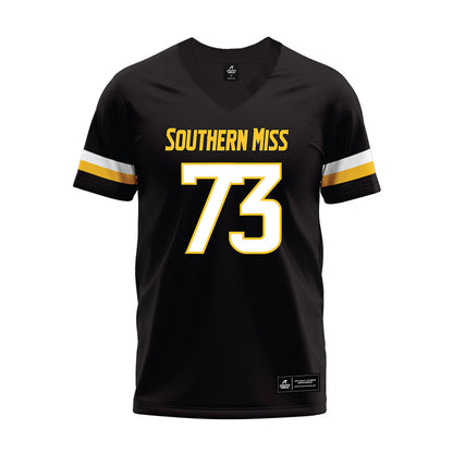 Southern Miss - NCAA Football : Hayden Breal - Black Premium Football Jersey-0