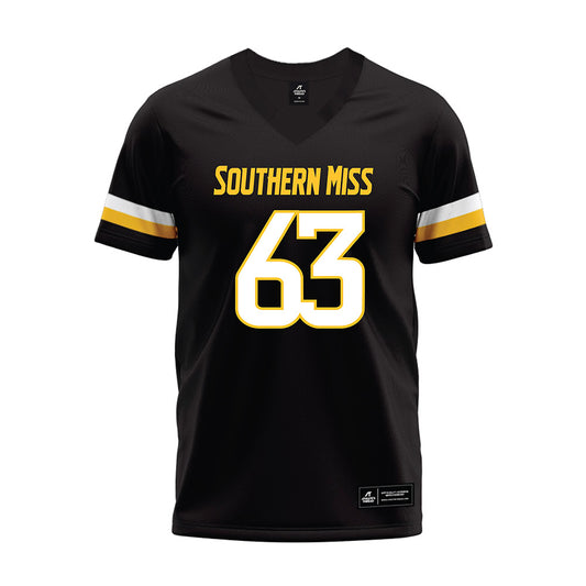 Southern Miss - NCAA Football : DaJyQuwan Jackson Payne - Black Premium Football Jersey-0