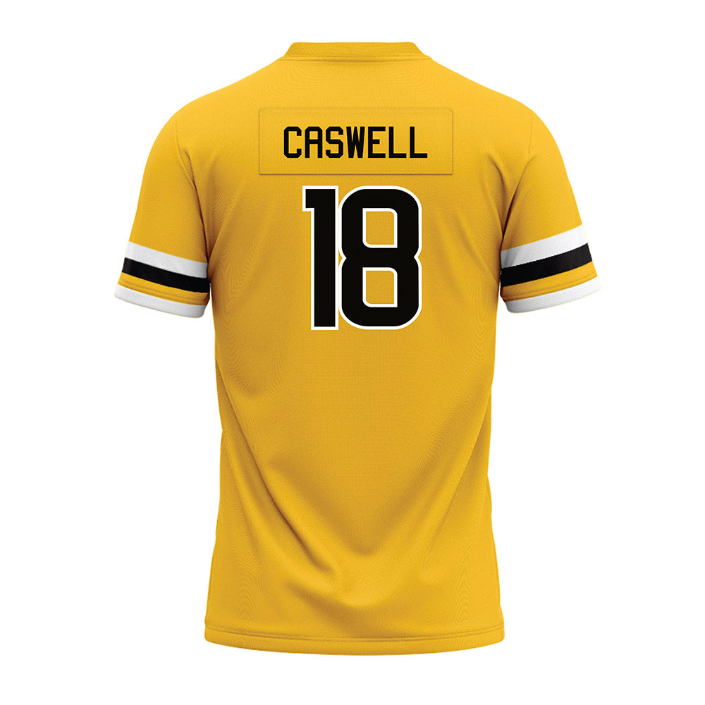 Southern Miss - NCAA Football : MaLik Caswell - Gold Premium Football Jersey-1