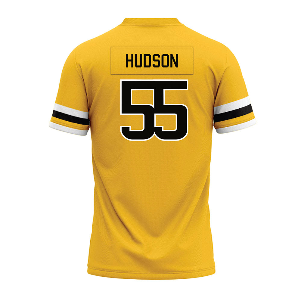 Southern Miss - NCAA Football : Zerian Hudson - Gold Premium Football Jersey-1