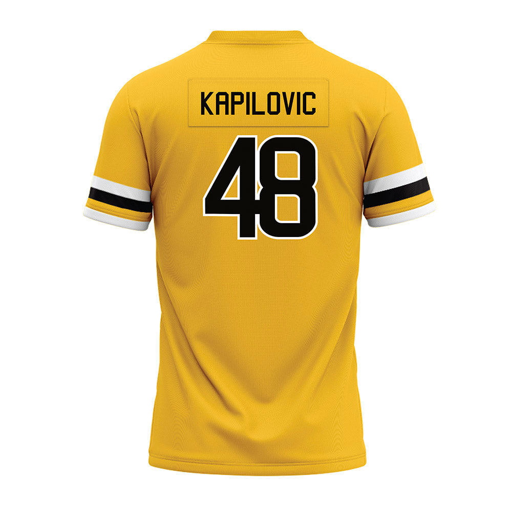 Southern Miss - NCAA Football : Colin Kapilovic - Gold Premium Football Jersey-1