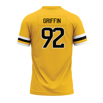 Southern Miss - NCAA Football : David Griffin - Gold Premium Football Jersey-1