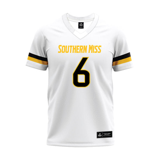 Southern Miss - NCAA Football : Jamarice Wilder - White Premium Football Jersey-0