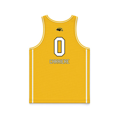 Southern Miss - NCAA Women's Basketball : Anaisha Carriere - Gold Basketball Jersey-1