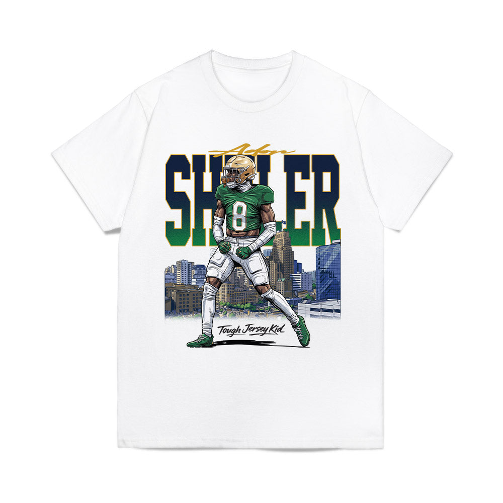 Notre Dame - NCAA Football : Adon Shuler - Tough Jersey Kid Comfort Colors T-Shirt-0