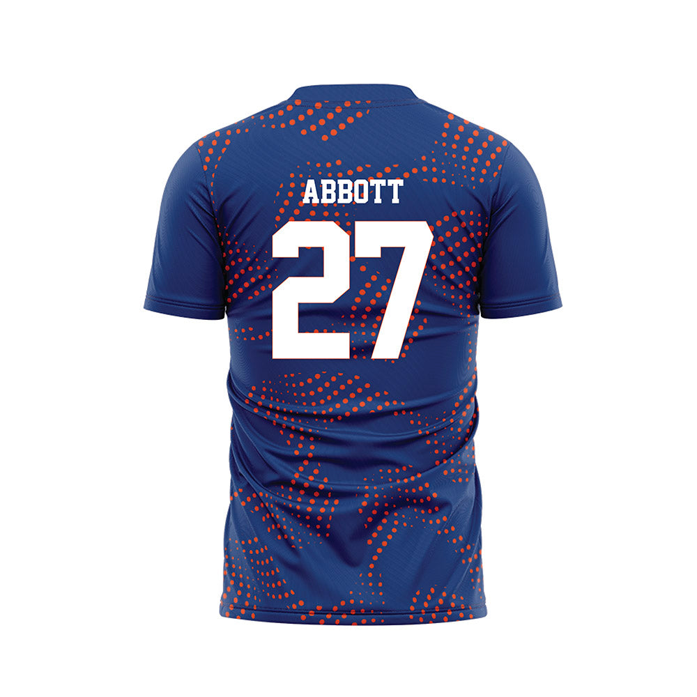 Florida - NCAA Women's Soccer : Norah Abbott - Blue Soccer Jersey-1