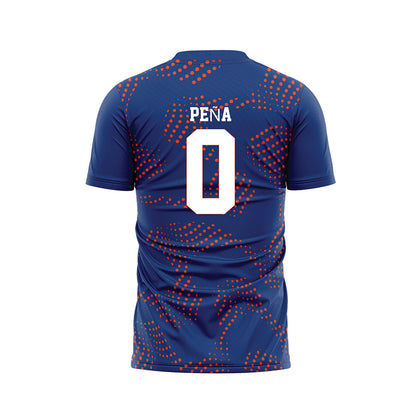 Florida - NCAA Women's Soccer : Paloma Peña - Blue Soccer Jersey-1