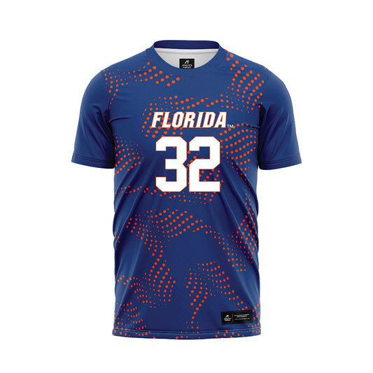 Florida - NCAA Women's Soccer : Nylah Norris - Blue Soccer Jersey-0