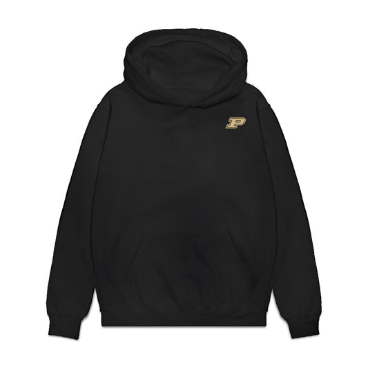 Purdue - NCAA Womens Volleyball : Dior Charles - Collage Premium Hooded Sweatshirt-0