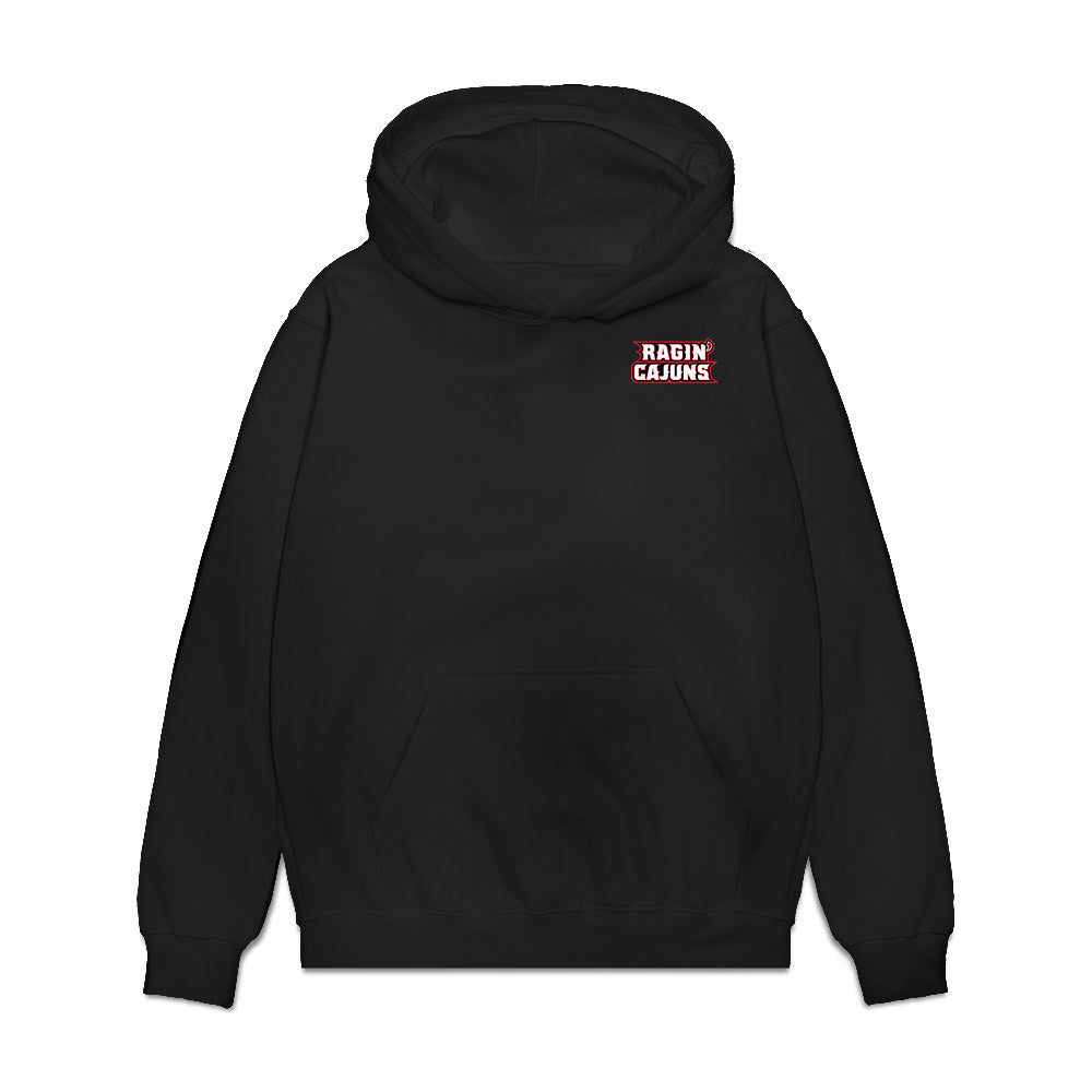 Louisiana - NCAA Womens Volleyball : Brooklyn Vigil - Collage Premium Hooded Sweatshirt-0