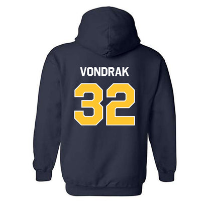 Vanguard - NCAA Baseball : Bennett Vondrak - Classic Shersey Hooded Sweatshirt-1