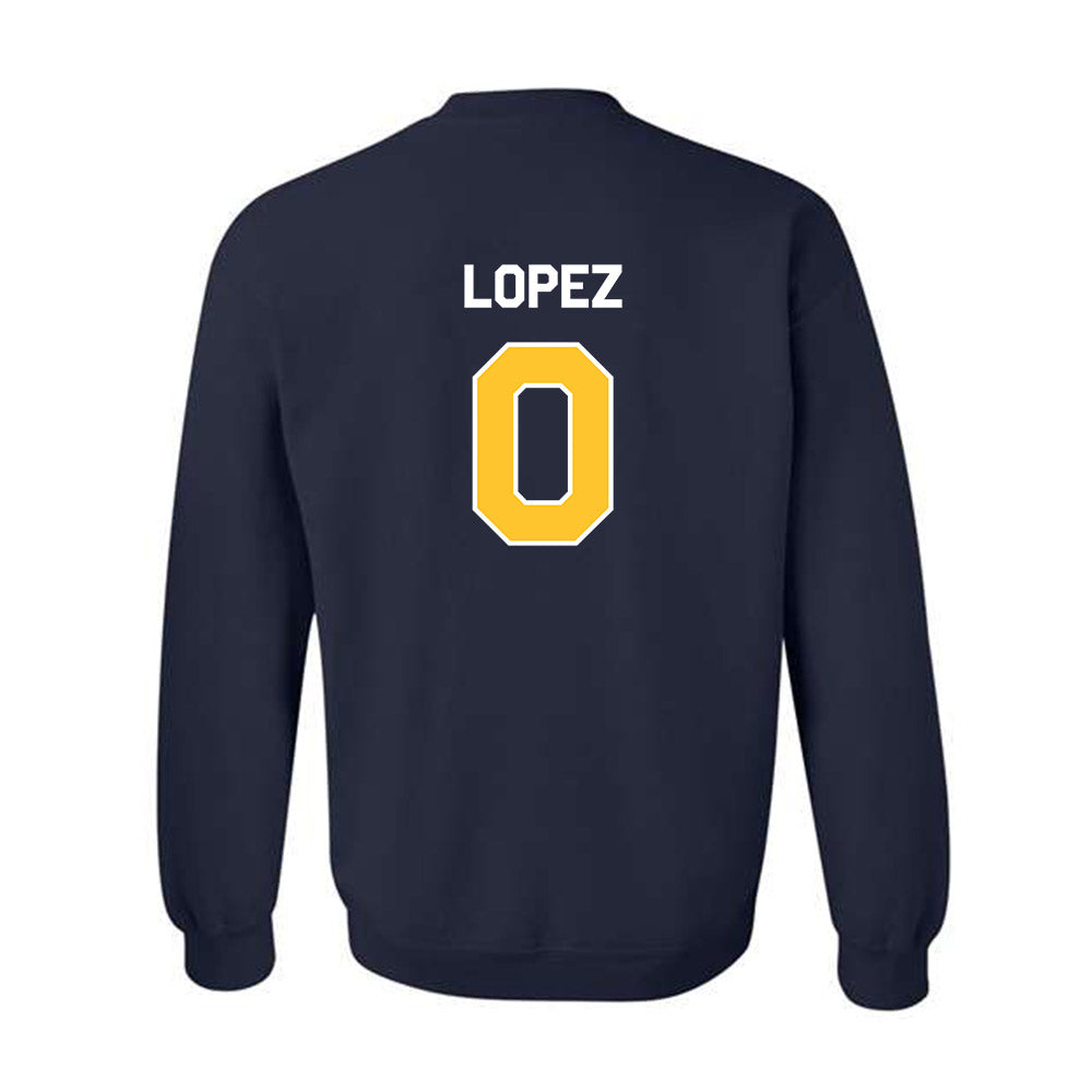 Vanguard - NCAA Baseball : Dash Lopez - Classic Shersey Crewneck Sweatshirt-1